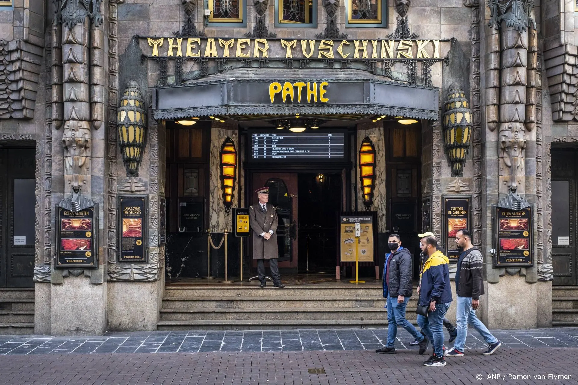 Bioscopen in startblokken voor 5 juni, allemaal zónder test