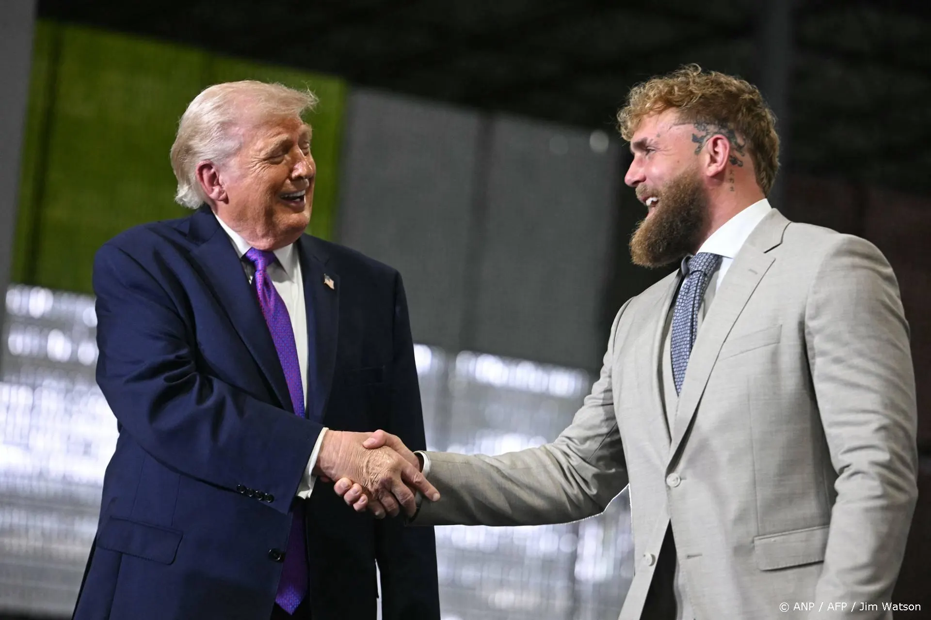 Donald Trump voorspelt dat Jake Paul politiek in gaat: 'Je hebt mijn goedkeuring'