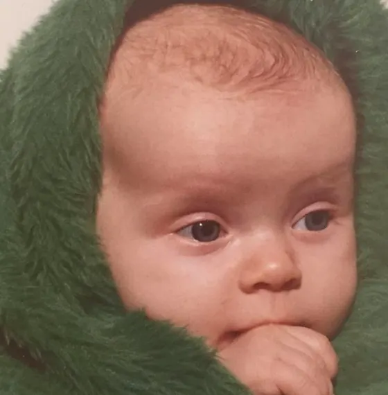 Bridget Maasland deelt aandoenlijke jeugdfoto