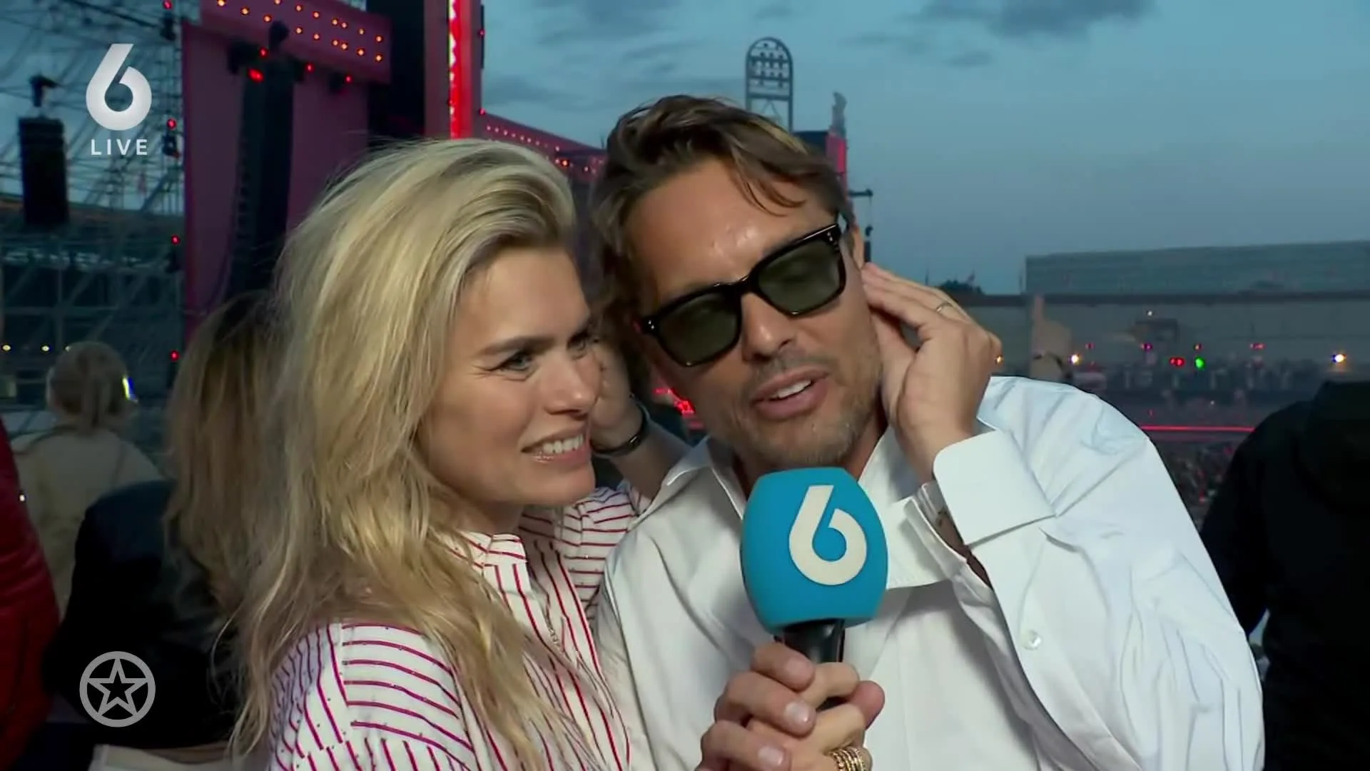 Nicolette en Bas genieten van Amsterdamse Zomer