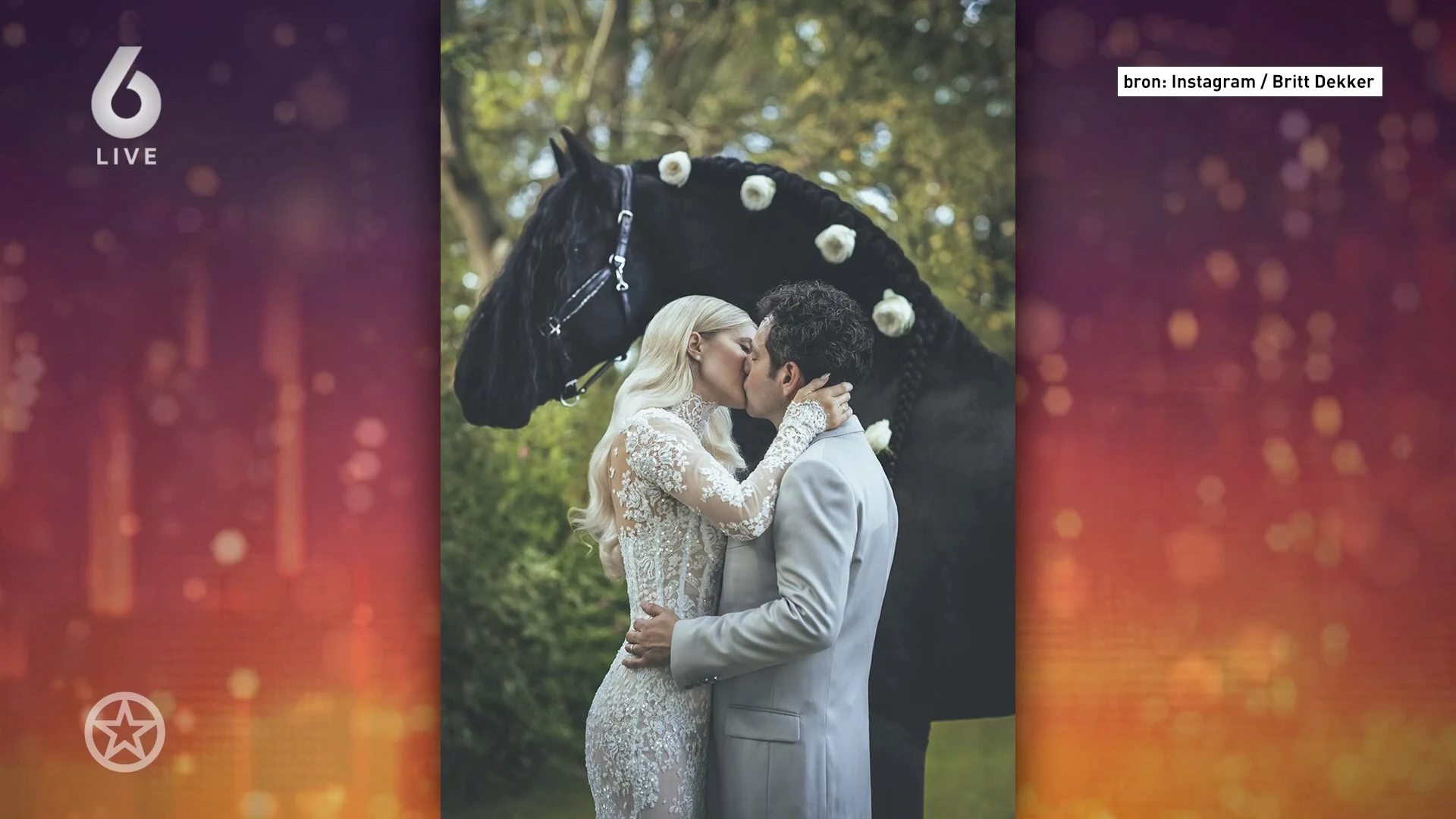 Britt Dekker wilde eerst niet trouwen