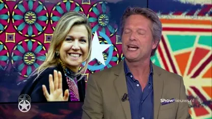 Konvooi met koningin Máxima staande gehouden!