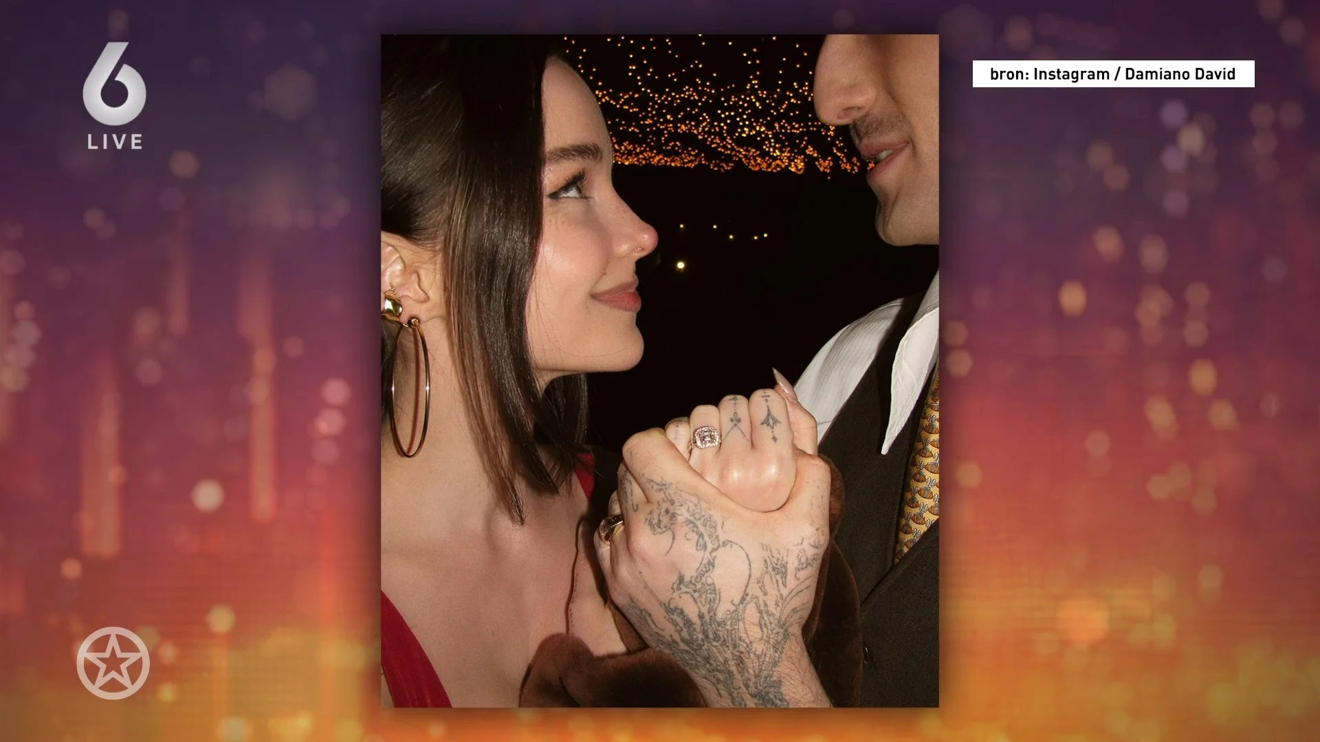 Eurovisie Songfestival-winnaar Damiano David zet liefdesstap