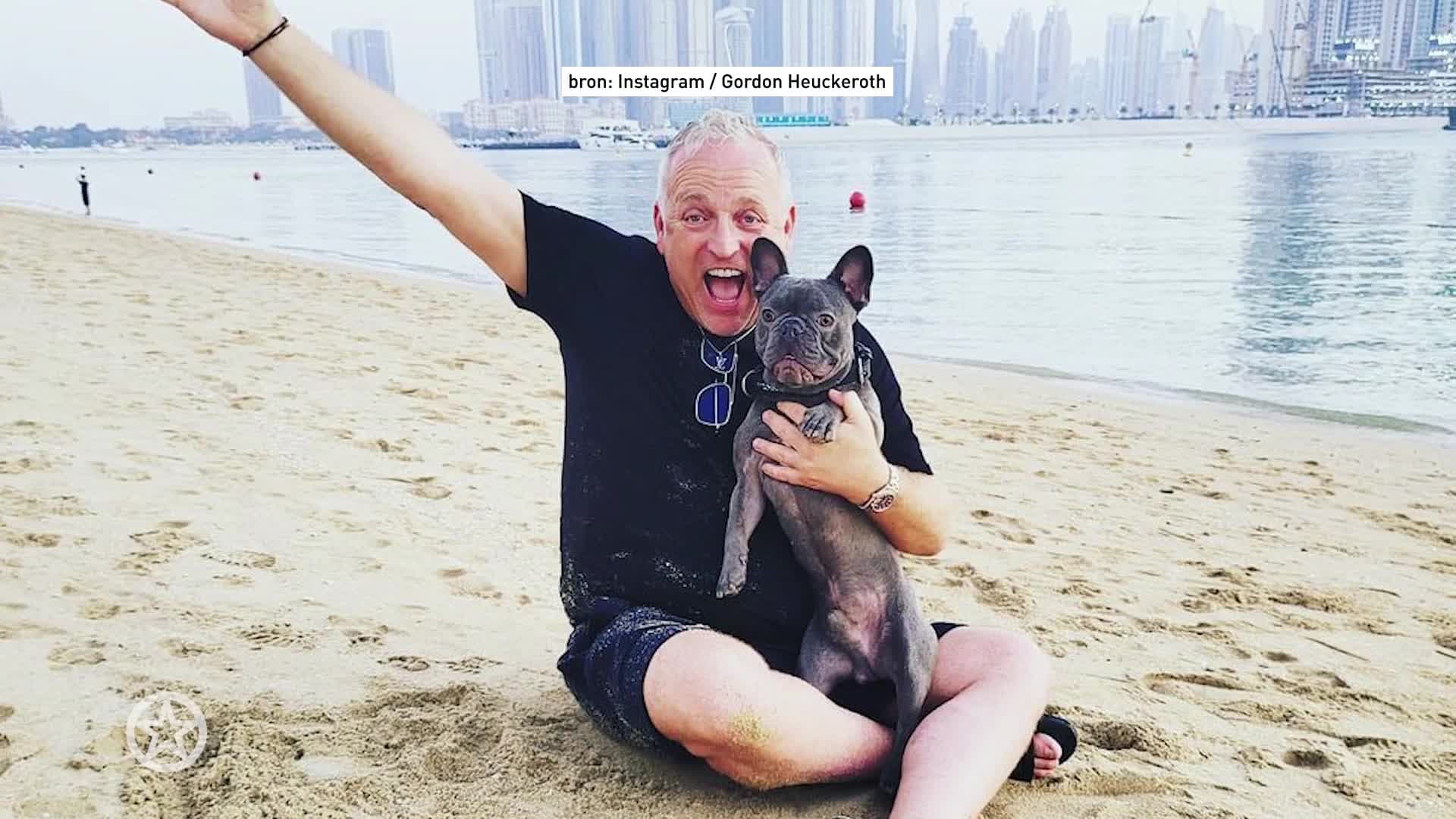 Gordon herenigd met grote liefde in Dubai