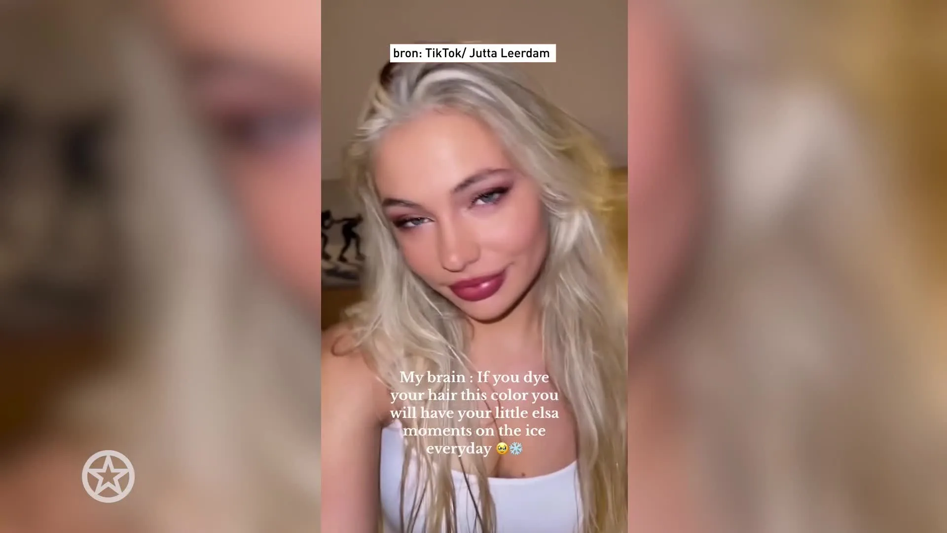 Jutta Leerdam lijkt op Disney Prinses