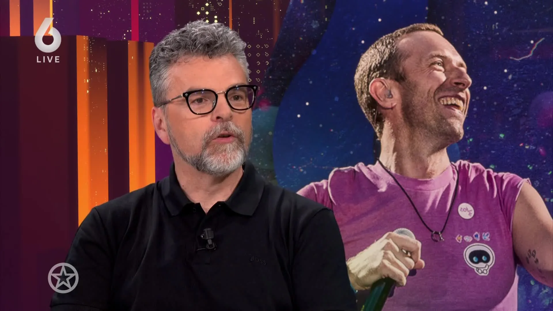 Zoë Tauran in het voorprogramma van Coldplay