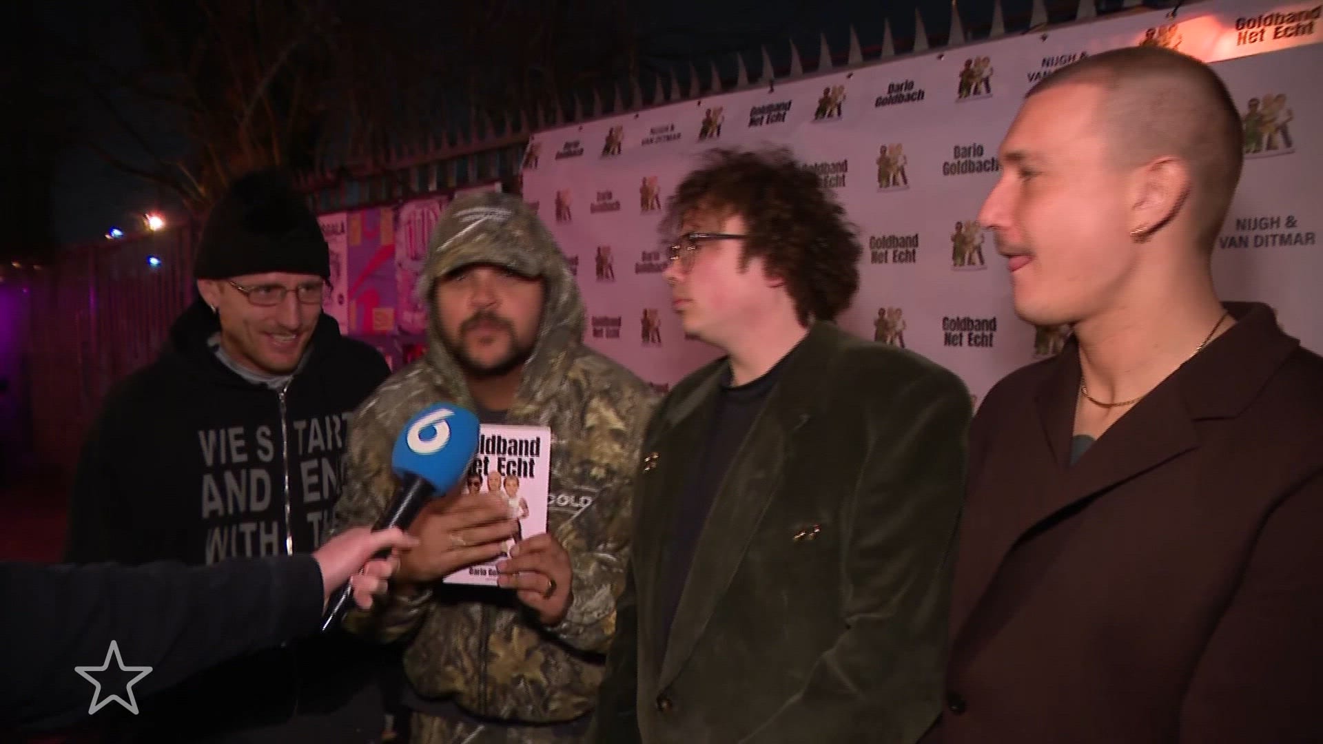 De Haagse band Goldband komt met een nieuw boek: Net Echt