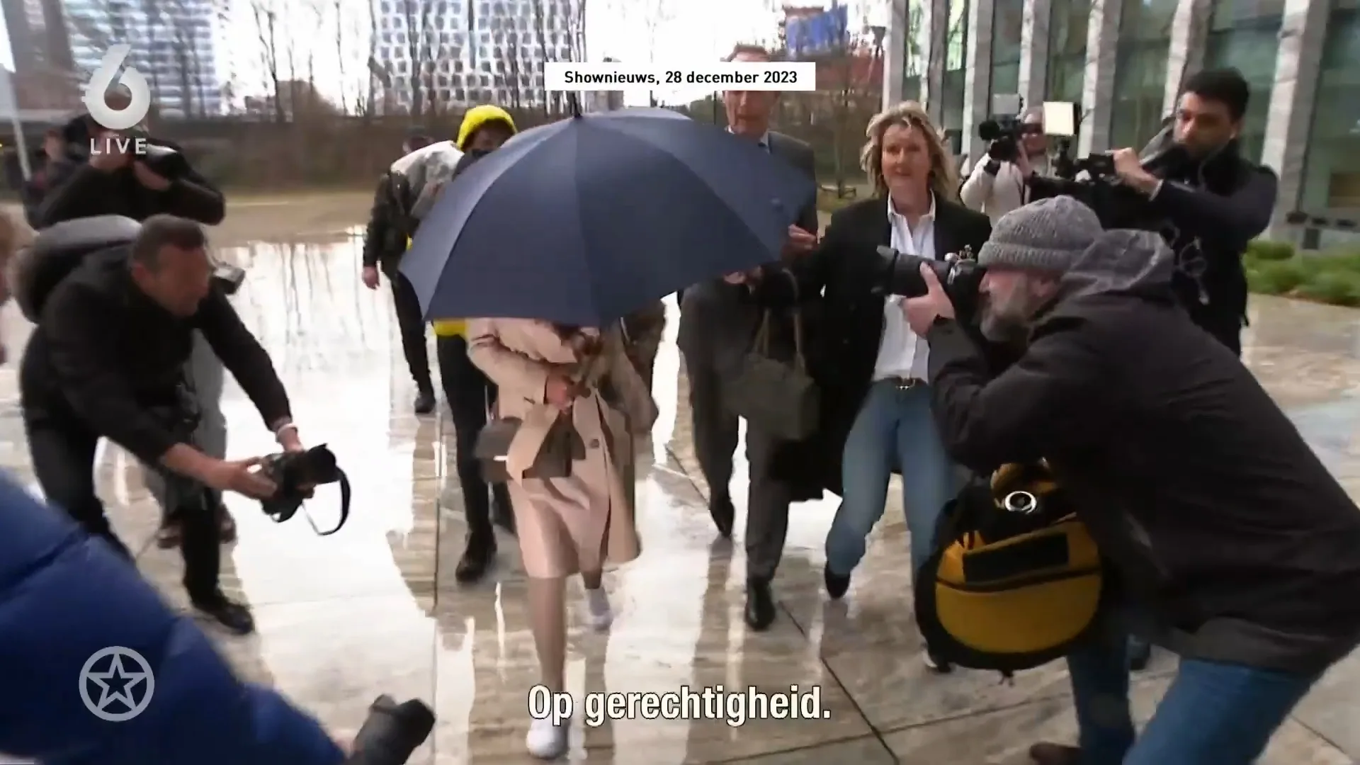 Rachel Hazes staat niemand te woord bij rechtbank