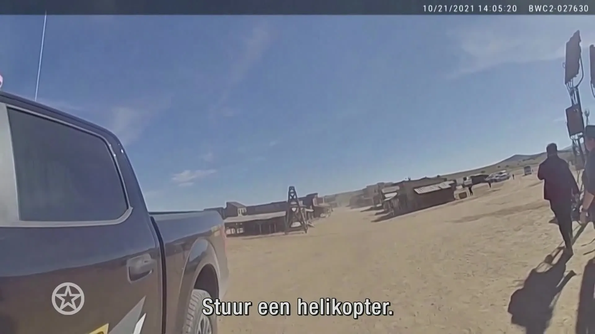 Politie deelt beelden reactie Alec Baldwin op dood crewlid