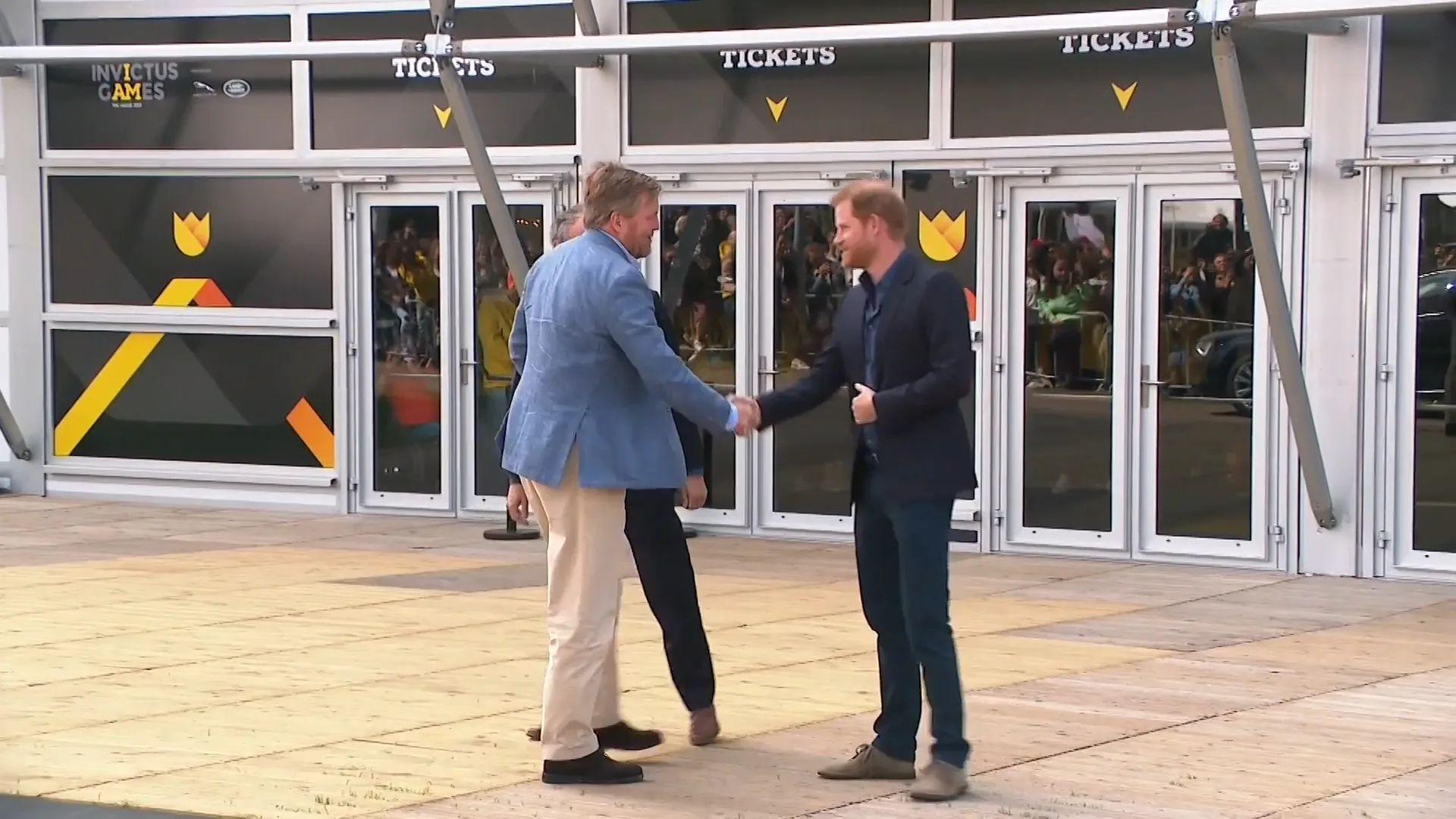 ZIEN: Prins Harry en Willem-Alexander lijnrecht tegenover elkaar bij Invictus Games