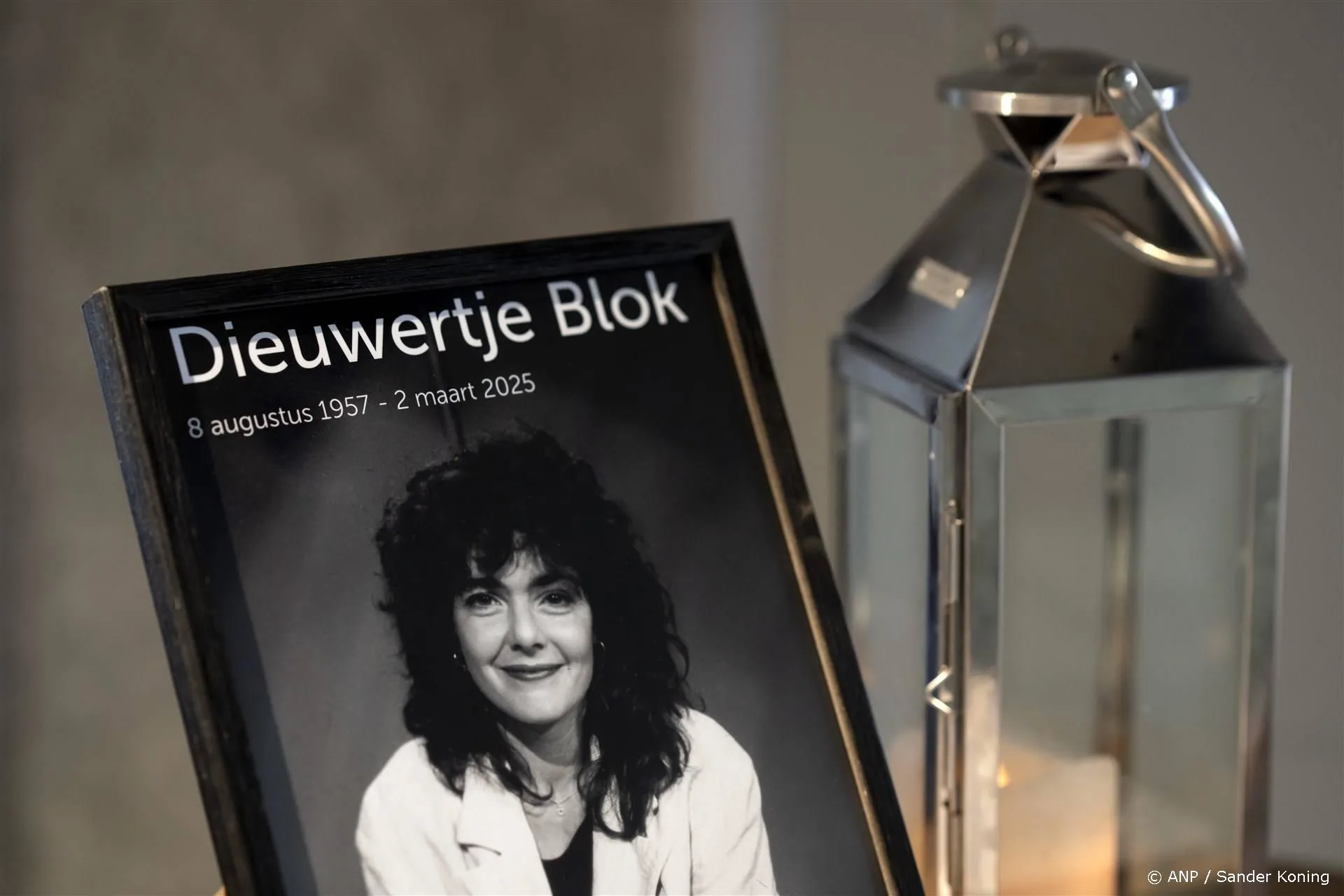 Weduwnaar Dieuwertje Blok spreekt zich uit na afscheid