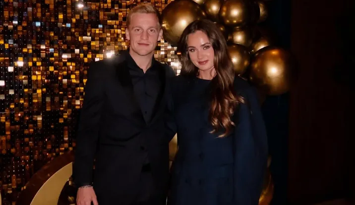 Donny van de Beek en Estelle Bergkamp delen prachtig nieuws
