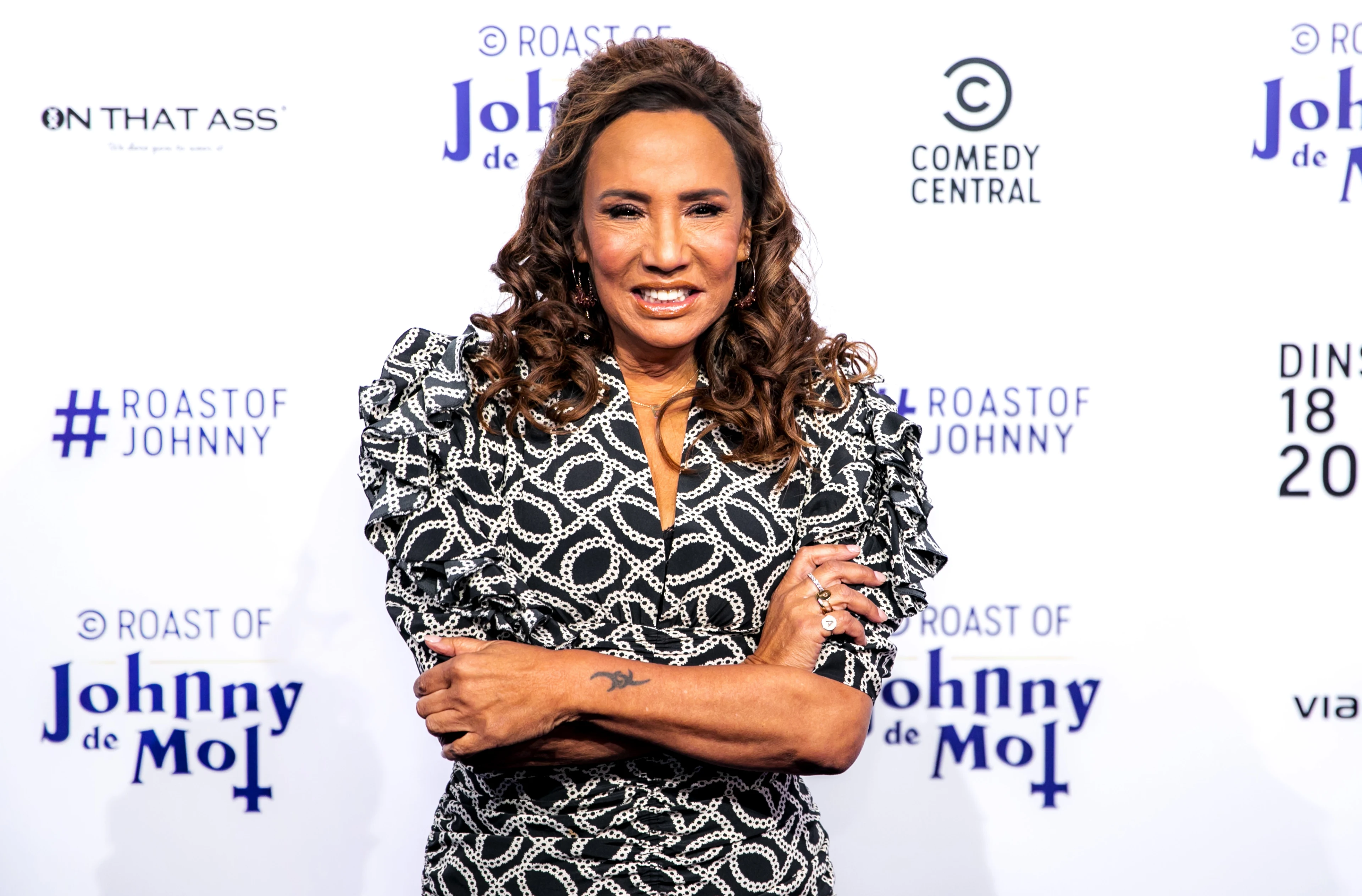 Patty Brard super trots op broer