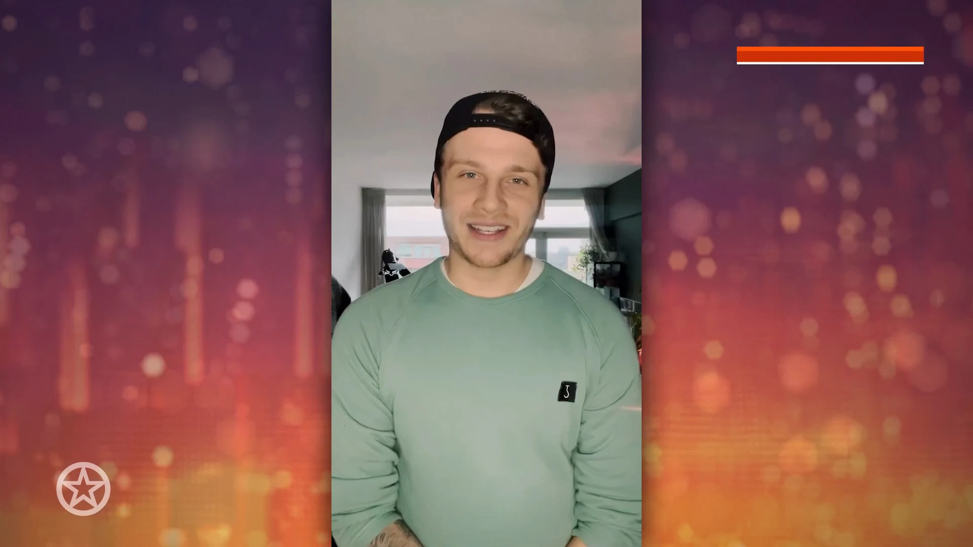 Luca Borsato bezig met muziekmaken