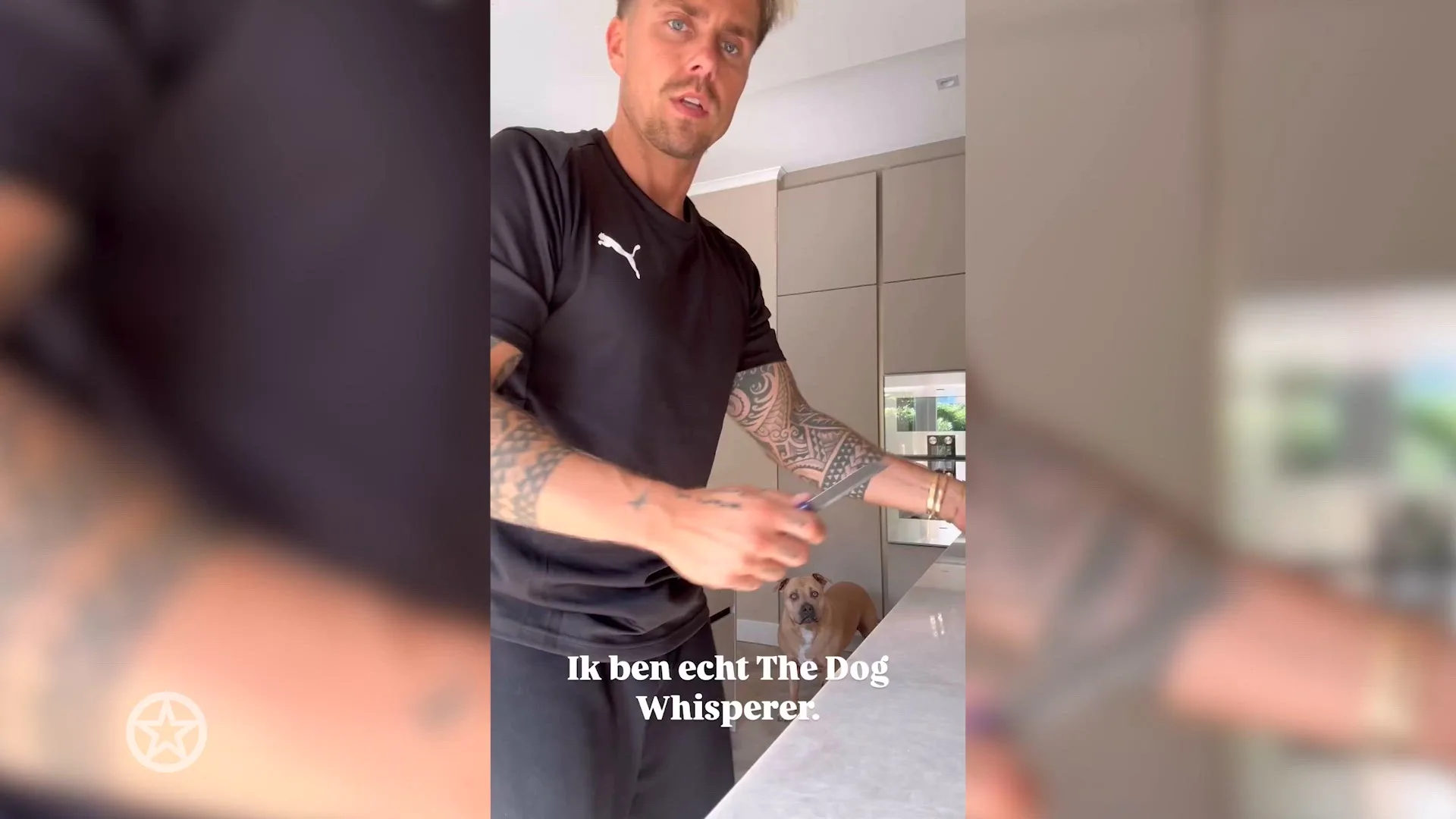 André Hazes grapt over VISGEUR van Monique