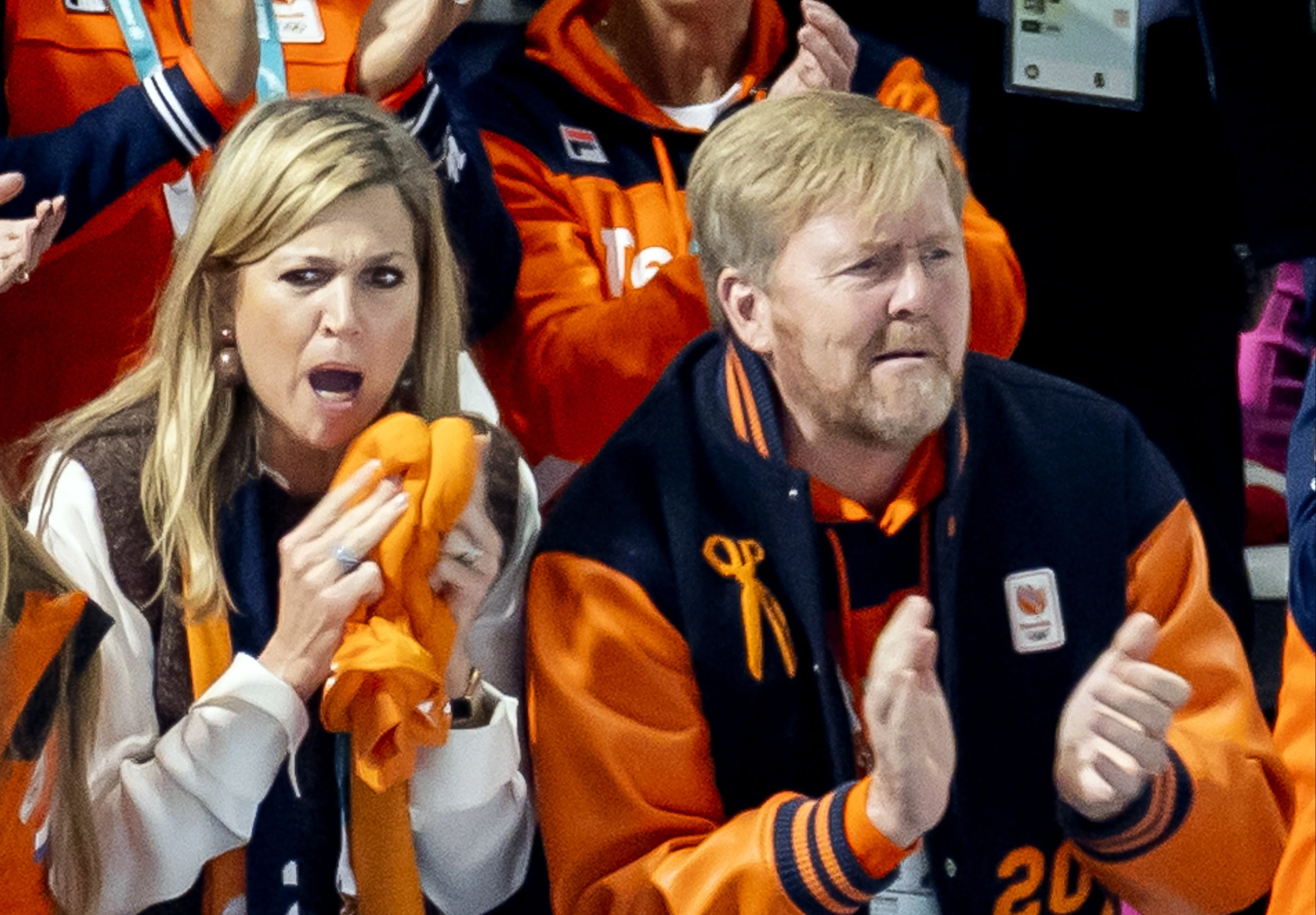 'Blije' Willem-Alexander gaat viral na pijnlijke val olympisch atleet