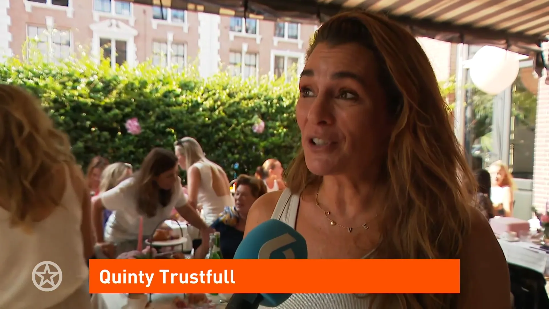 Quinty Trustfull laat zich uit over gezondheid Loretta Schrijver
