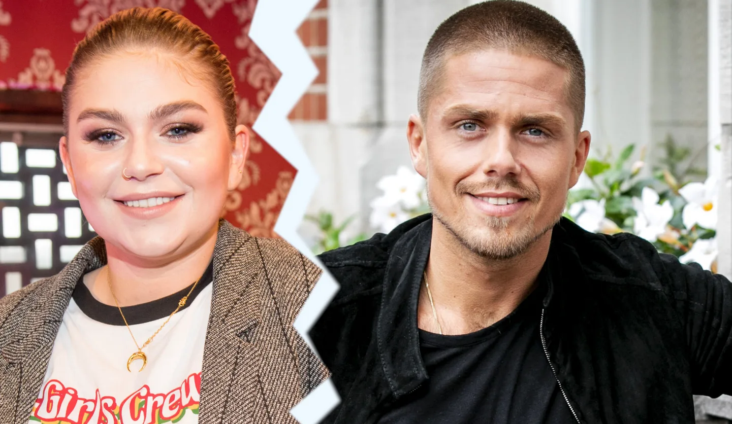 André en Roxeanne weer 'onwijs gezellig' samen