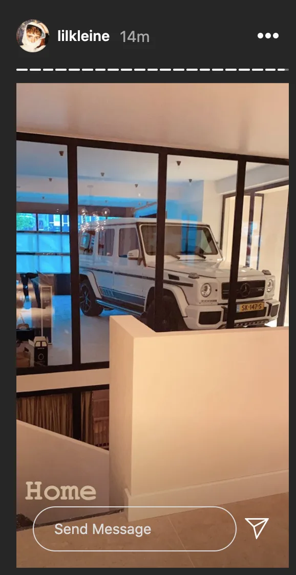 Lil' Kleine en gezin eindelijk weer thuis