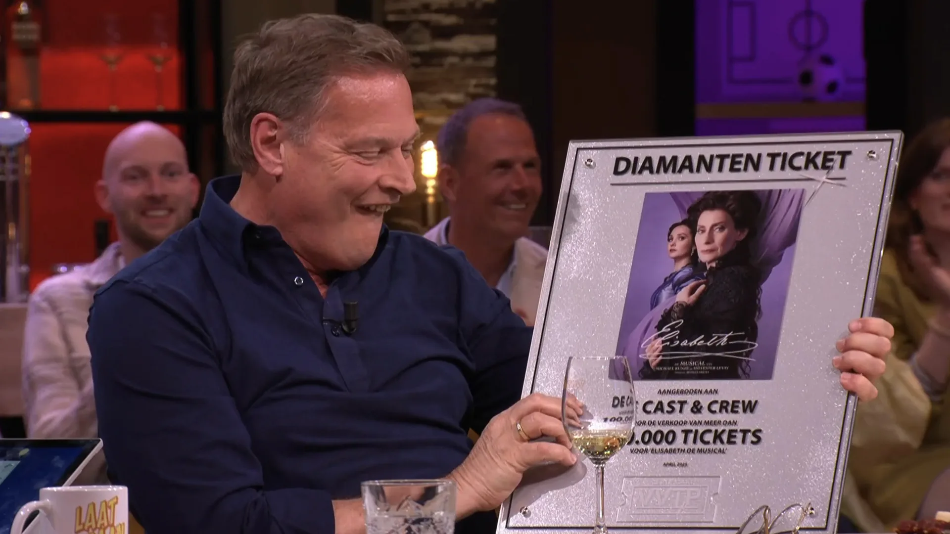 Diamanten Ticket Award voor Albert Verlinde: 100.000 tickets verkocht voor Elisabeth de Musical!