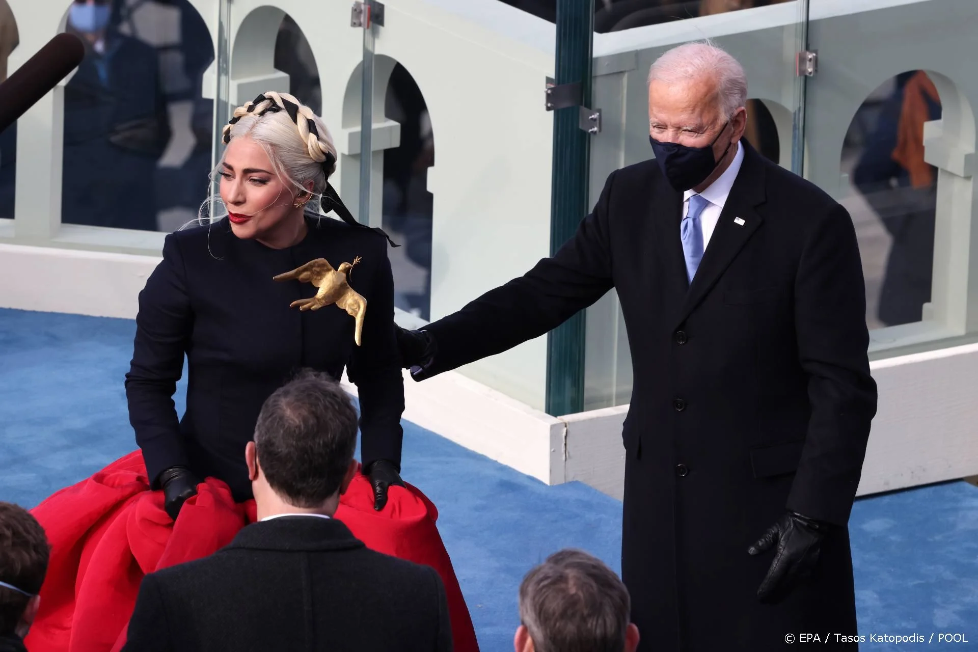 Lady Gaga vond optreden inauguratie 'grootste eer van haar leven'