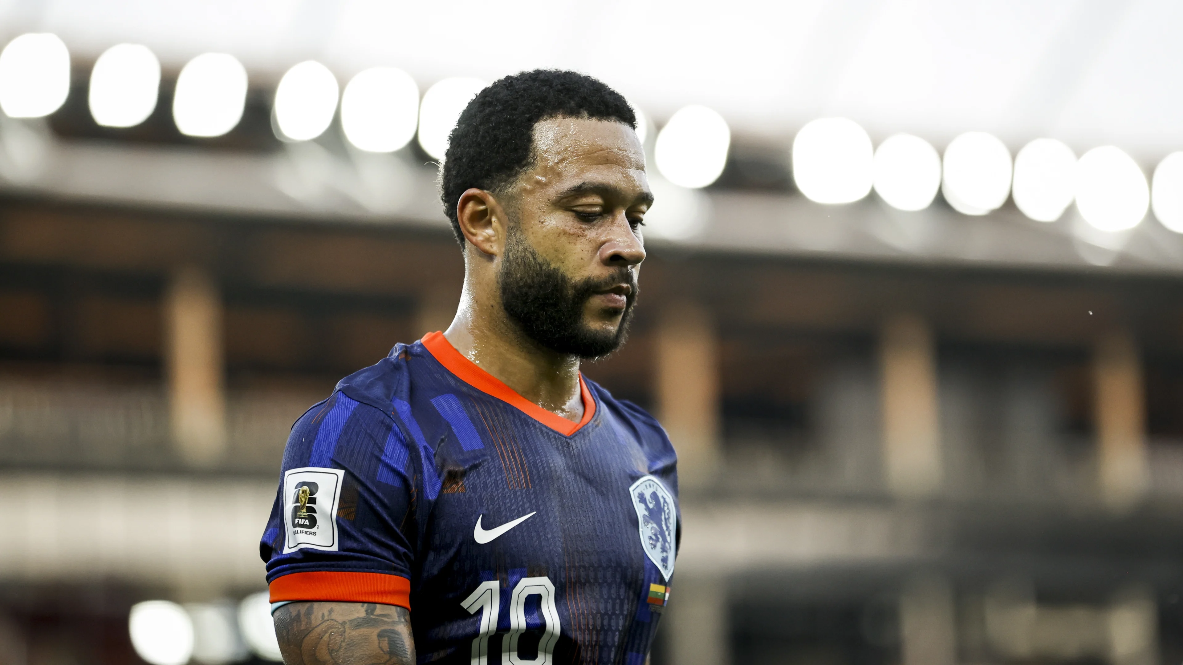 Fikse domper voor Memphis Depay: 'Dit is vervelend'