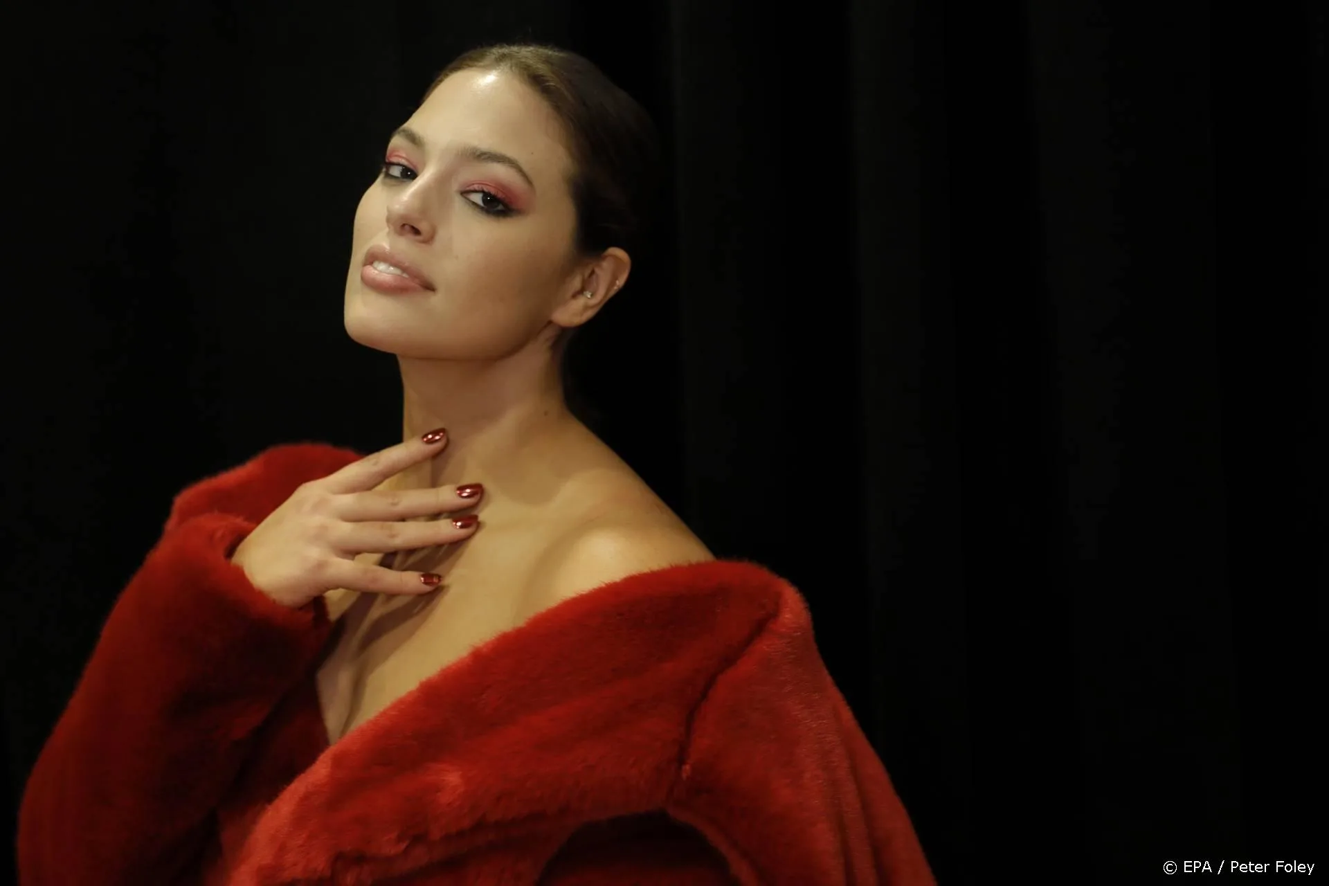 Model Ashley Graham in verwachting van tweede kindje