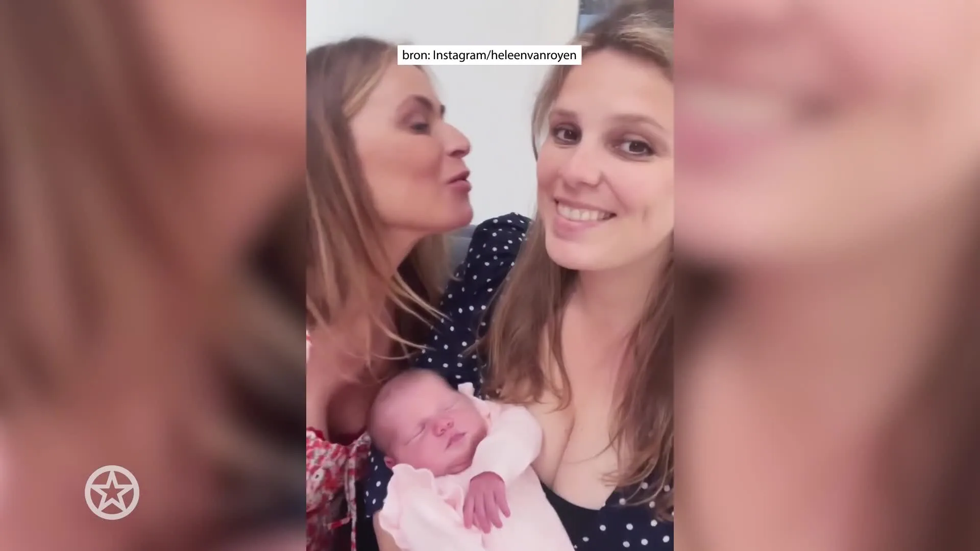 Heleen van Royen is oma geworden