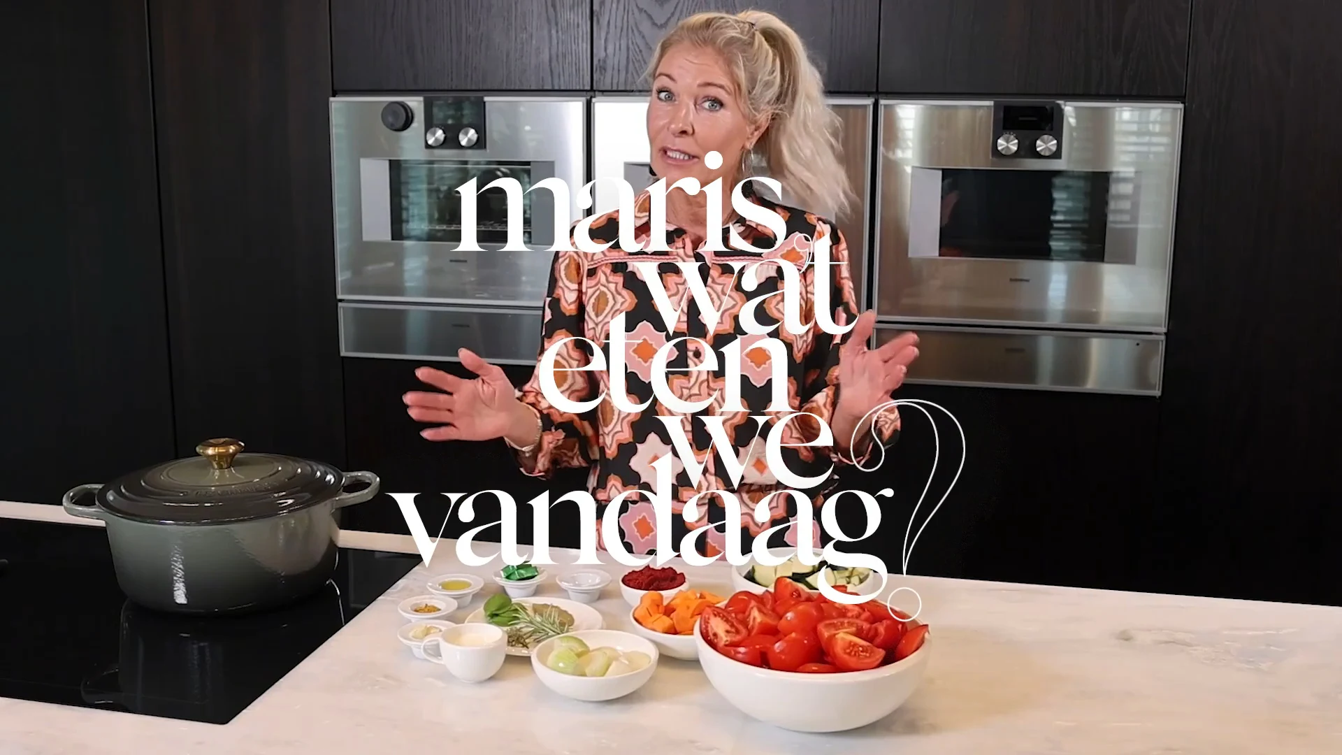 Bon appétit: Mariska Bauer duikt de keuken in en maakt tomatensoep