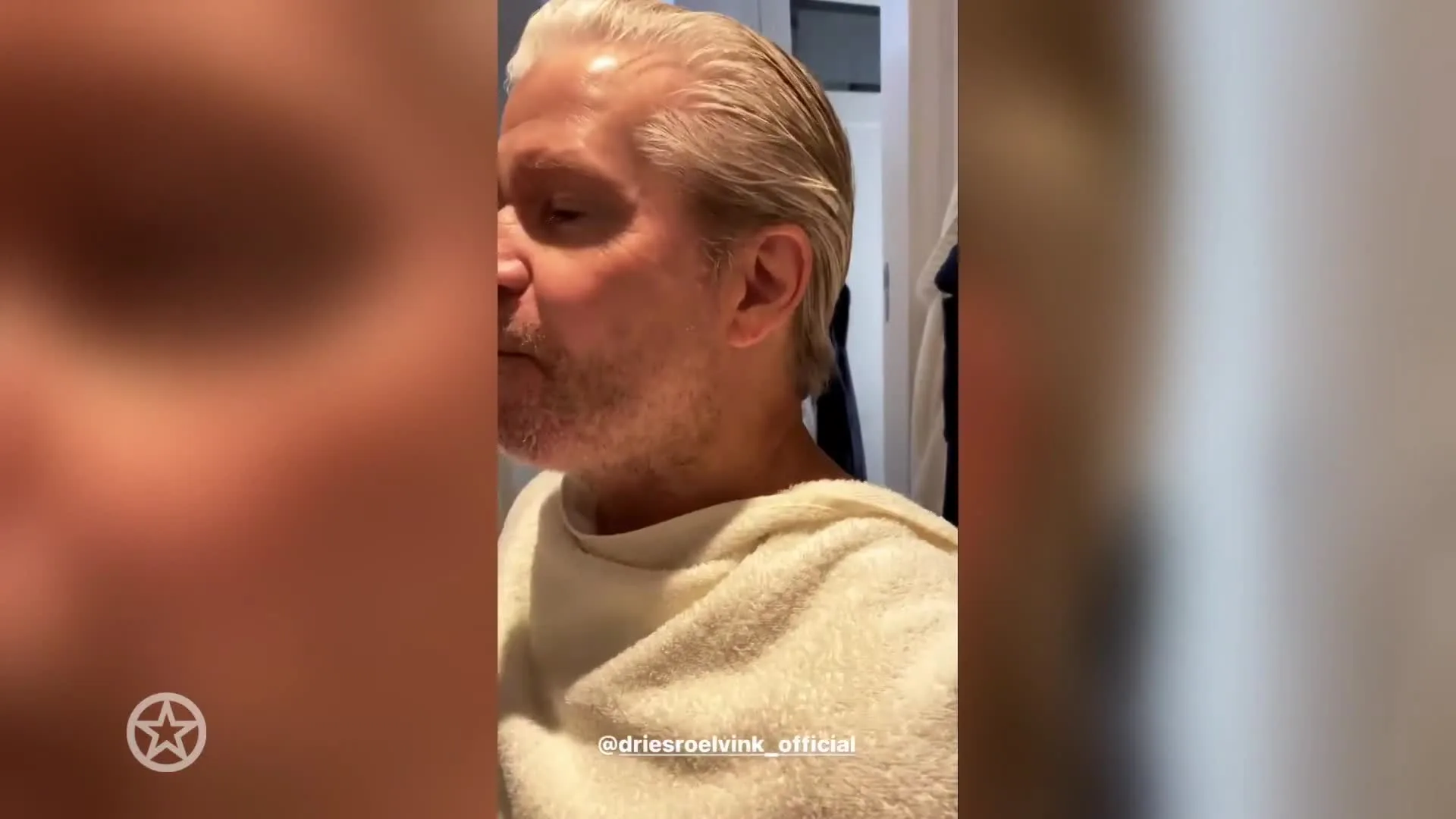 Dries Roelvink laat baard staan