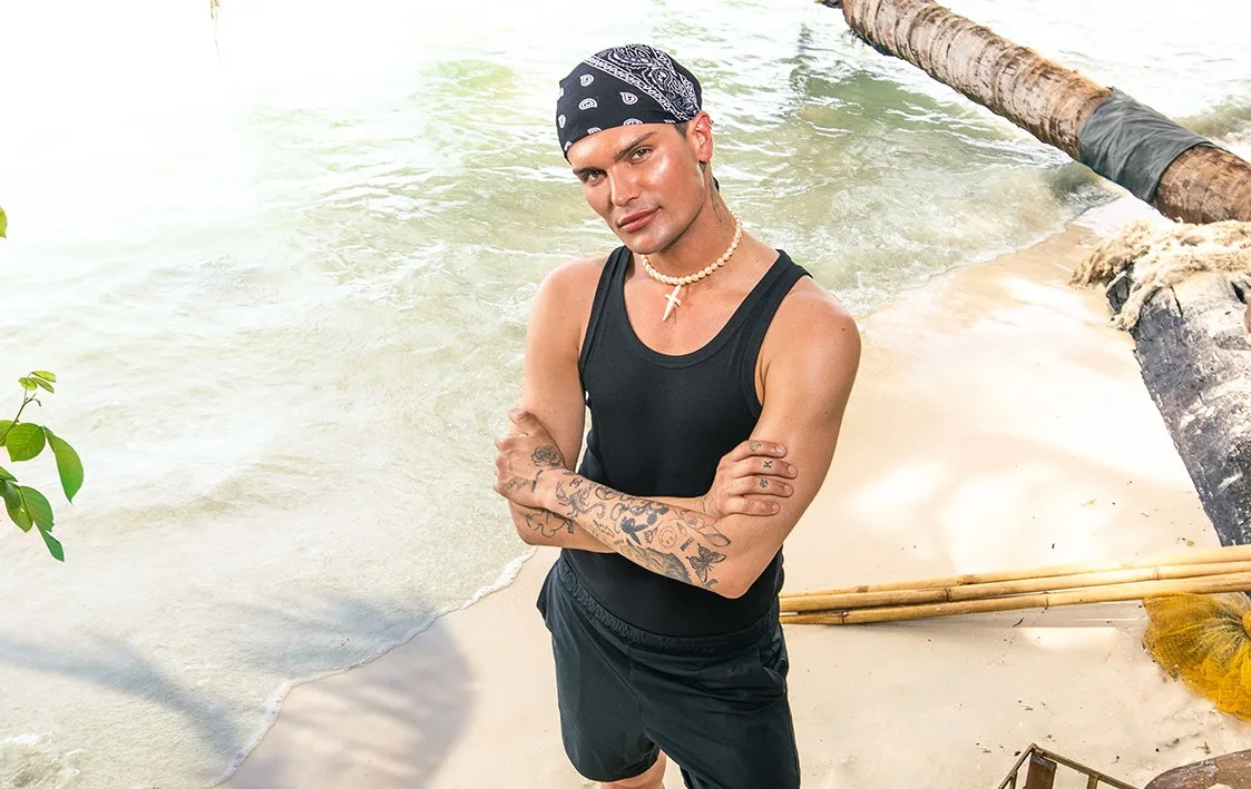 Nordin Besling onderschat Koen van Dijk in Expeditie Robinson: 'Je bent gek'