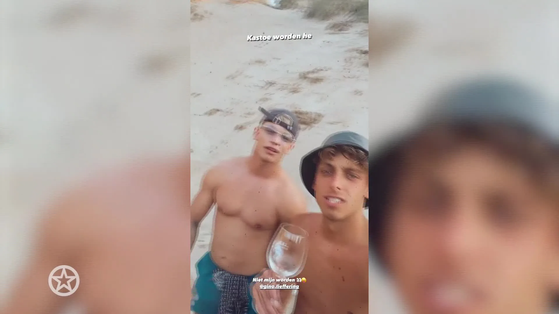 EOTB-Dusty feest op strand