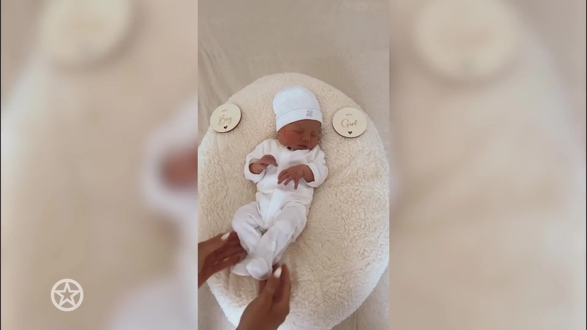 Henk Dissel verwelkomt eerste kindje