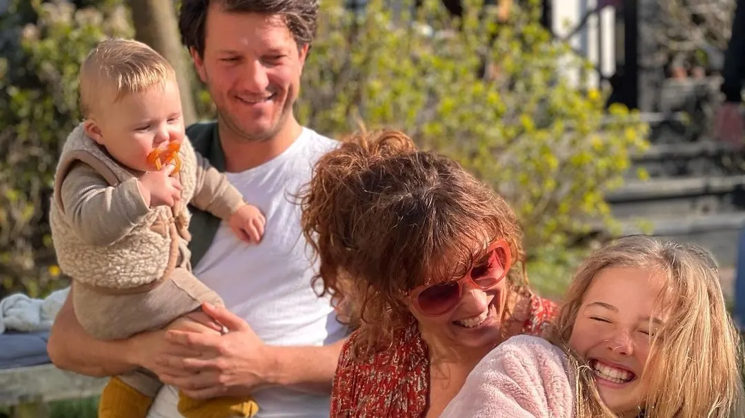 Katja emotioneel om jarige dochter