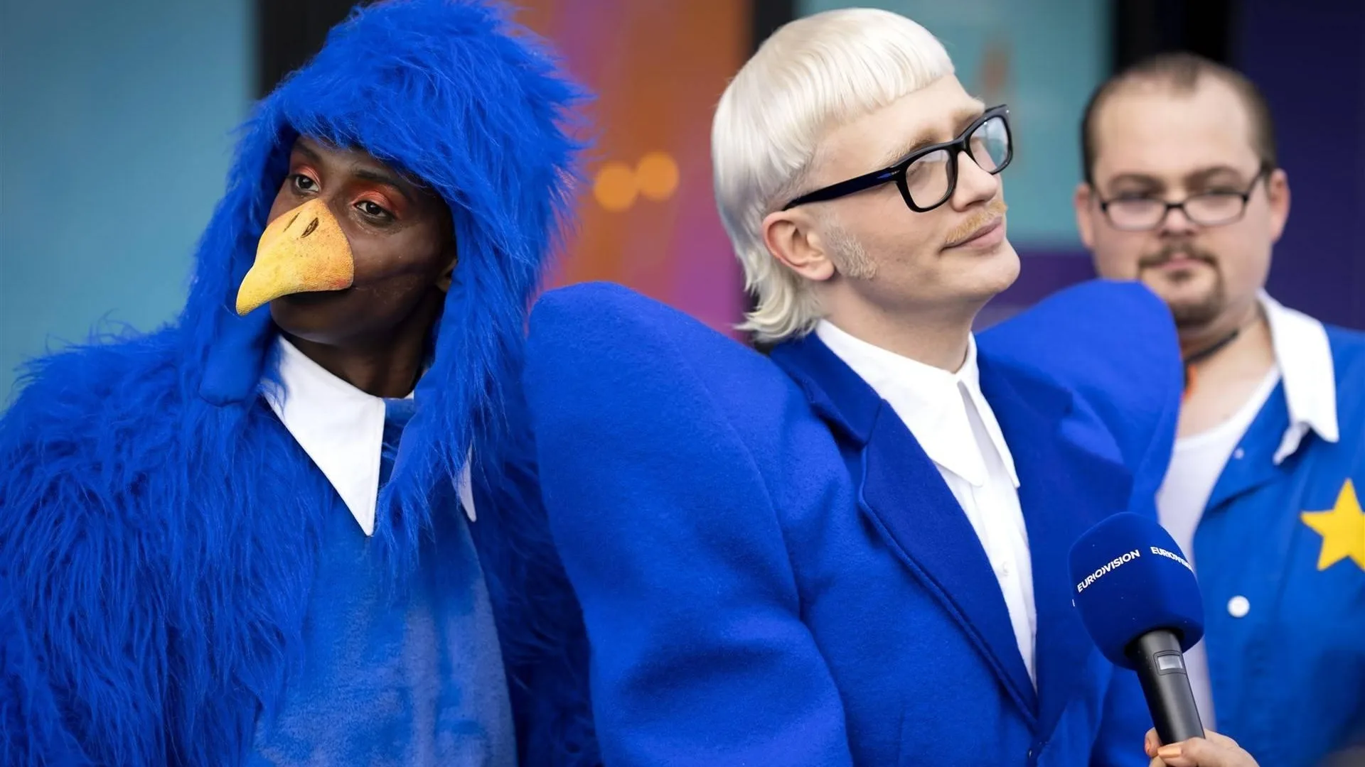 'Blauwe vogel' Appie Mussa reageert na vermeend incident Joost Klein