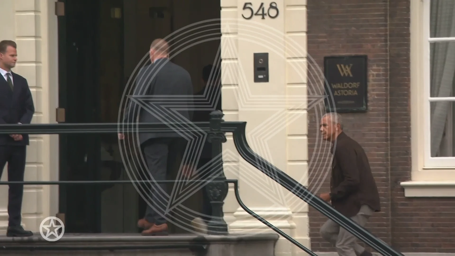 Obama is in Amsterdam