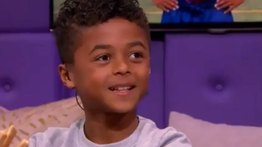 Zo ziet 14-jarige Shane Kluivert er nu uit