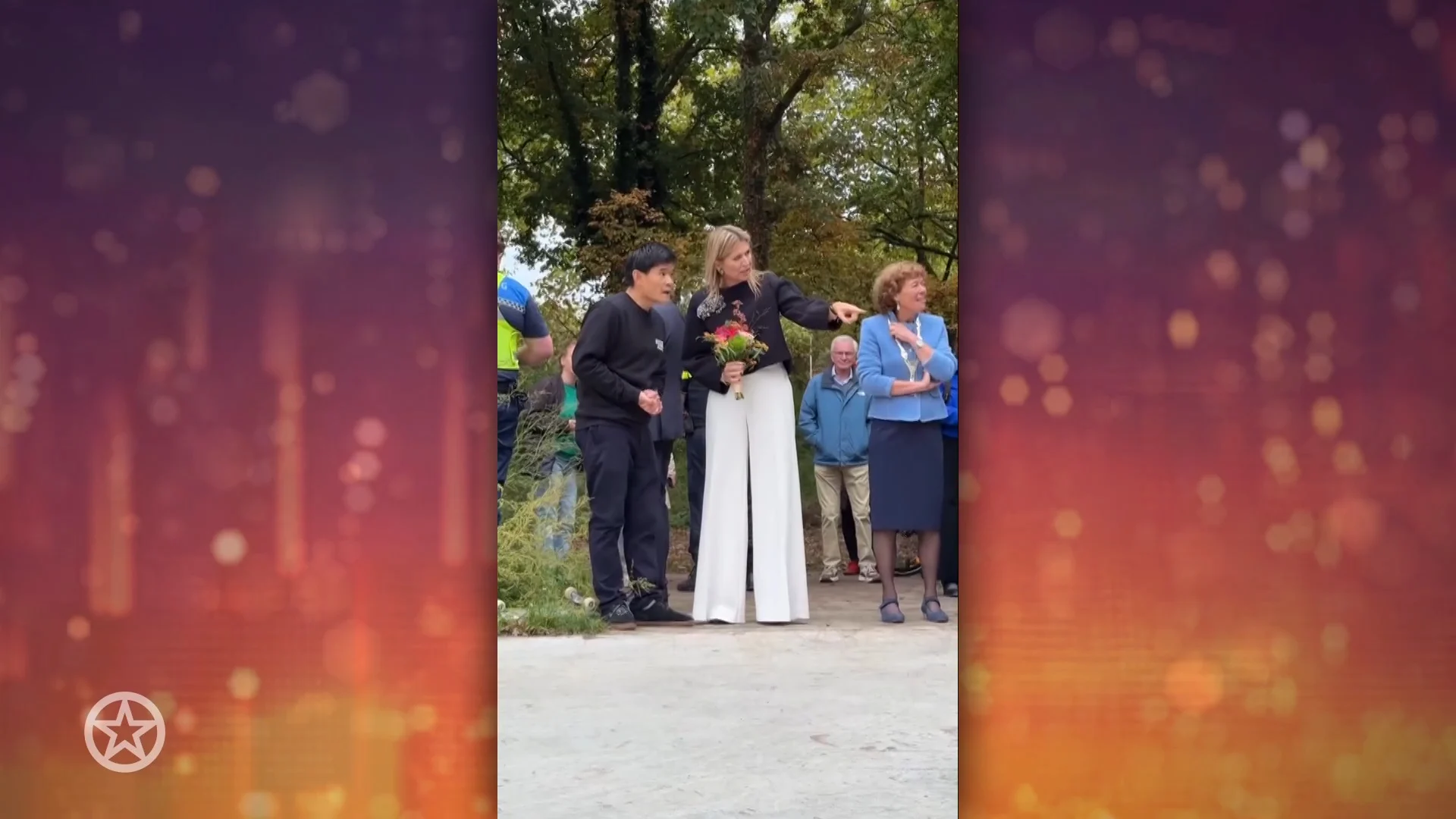 Máxima bezoekt sportpark Oss