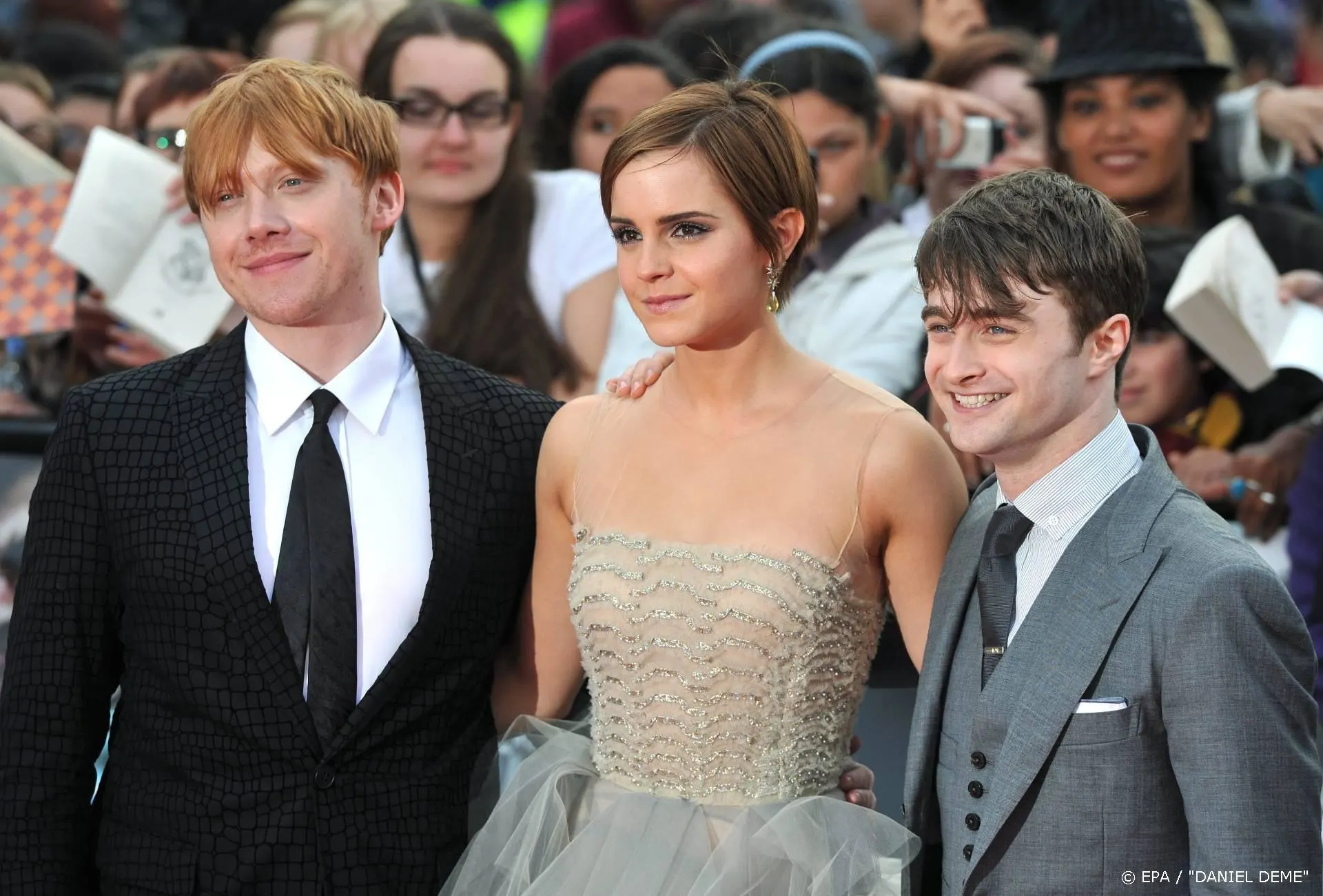 Daniel Radcliffe appt nog steeds met Harry Potter-vrienden