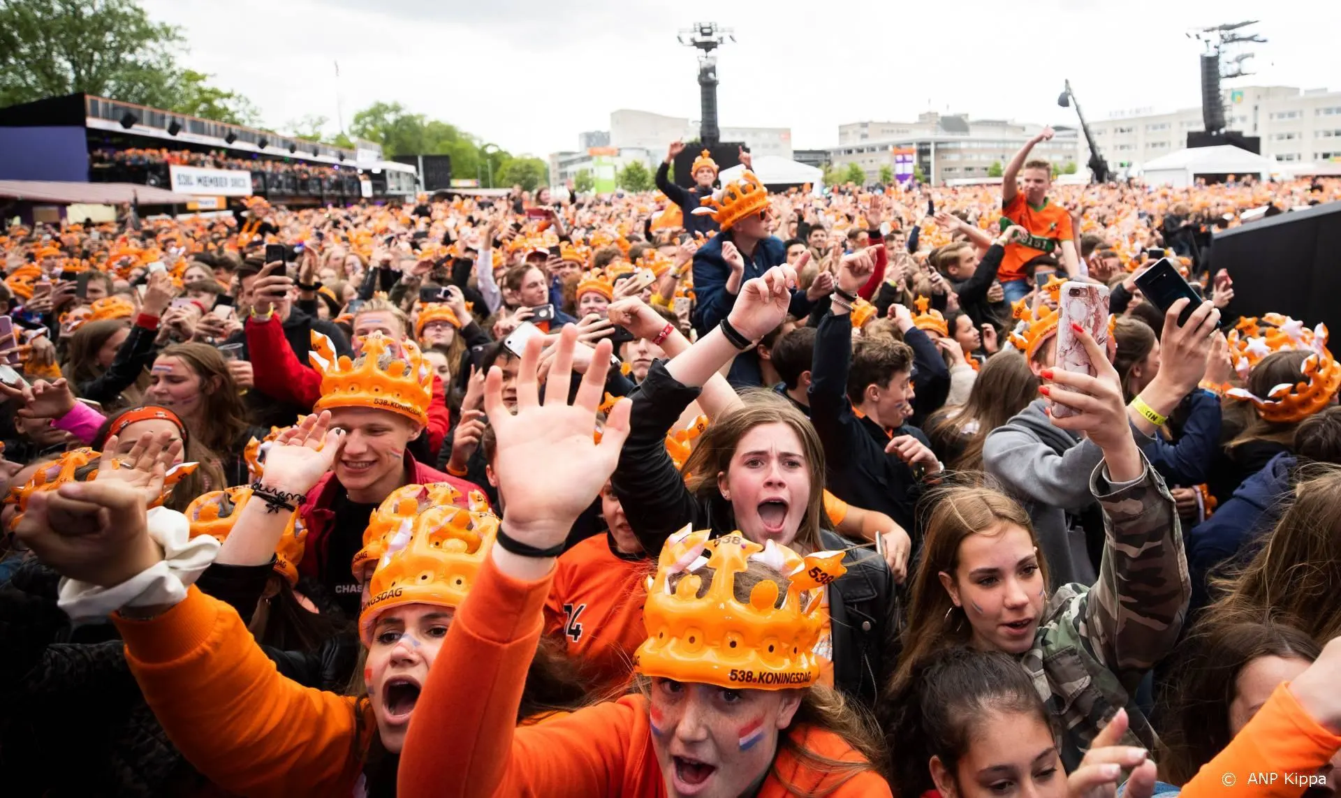538 Koningsdag gaat door op radio en tv