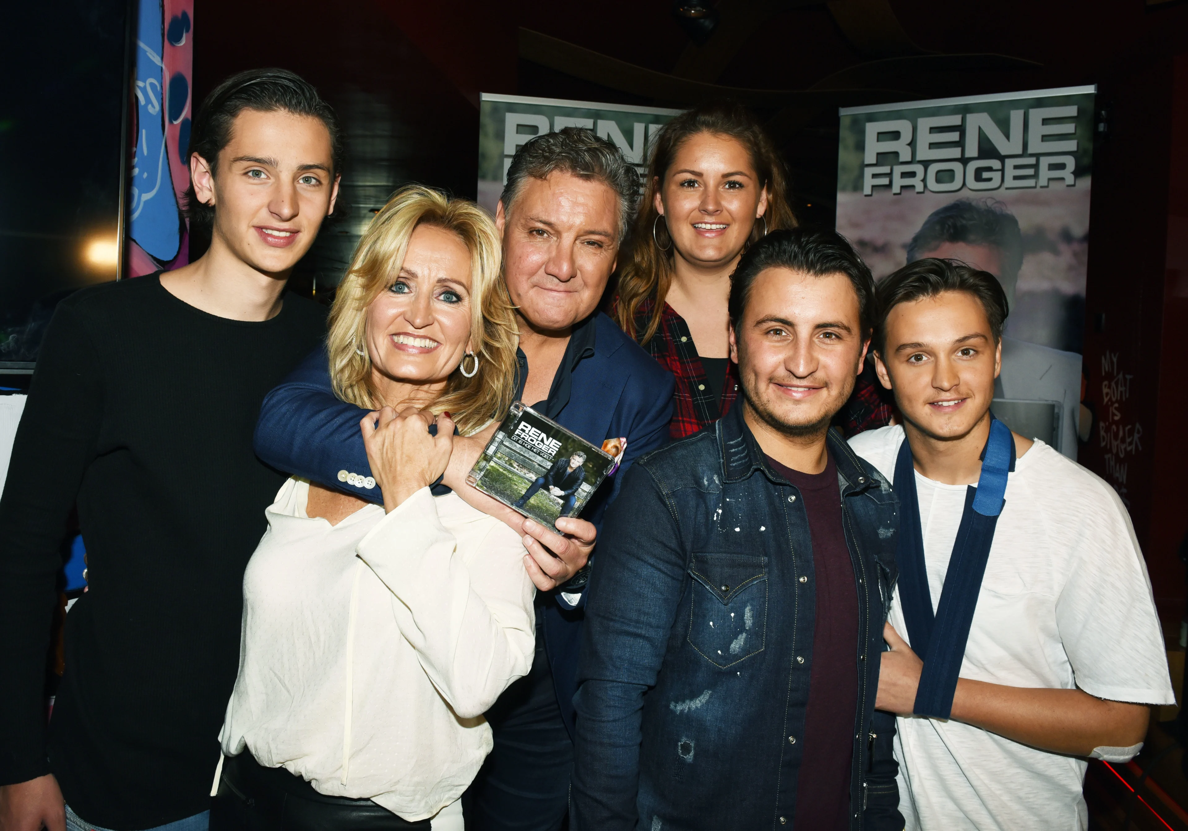 Feestelijke dag voor de Frogers