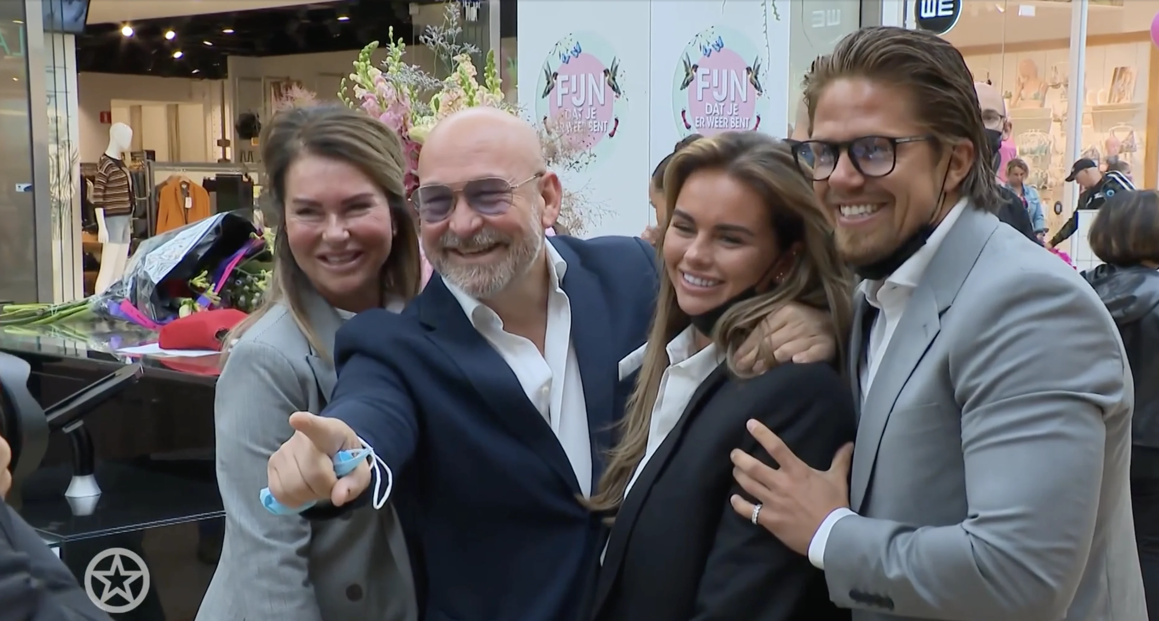 ZO blij zijn ouders Sarah met schoonzoon André Hazes