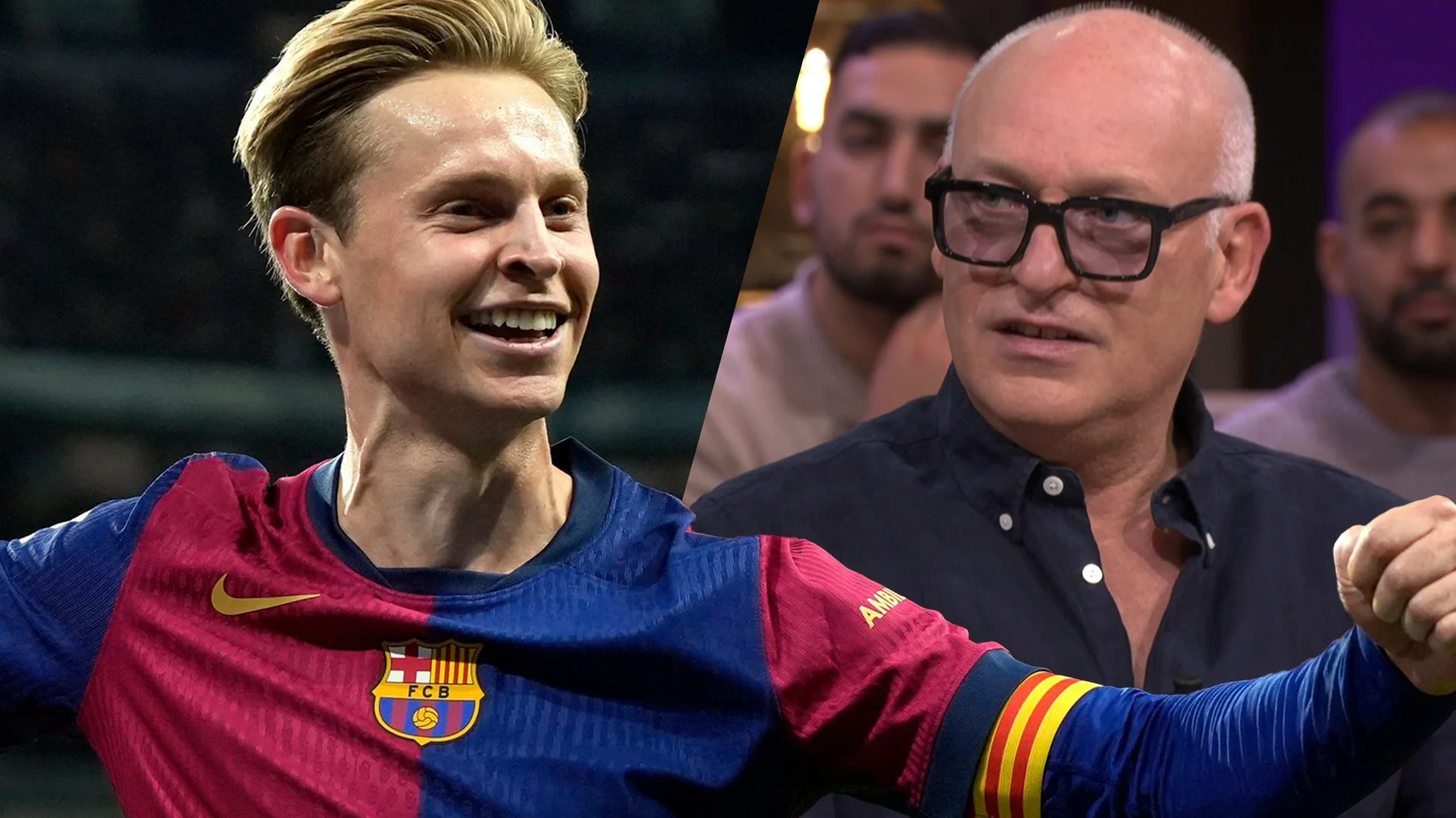René is om: 'Frenkie de Jong is met afstand de beste verbindingsspeler die er is' (Vandaag Inside)