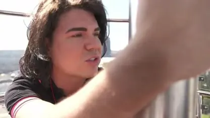 Roy Donders straalt op de Tilburgse kermis