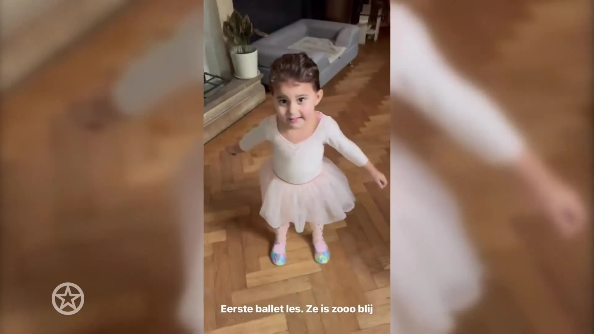 Dochter Bibi Breijman heeft eerste balletles