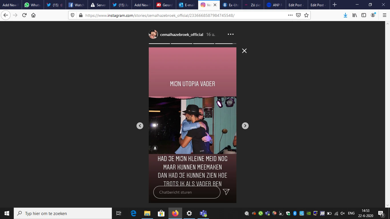 Cemal rouwt om 'Utopia-vader'