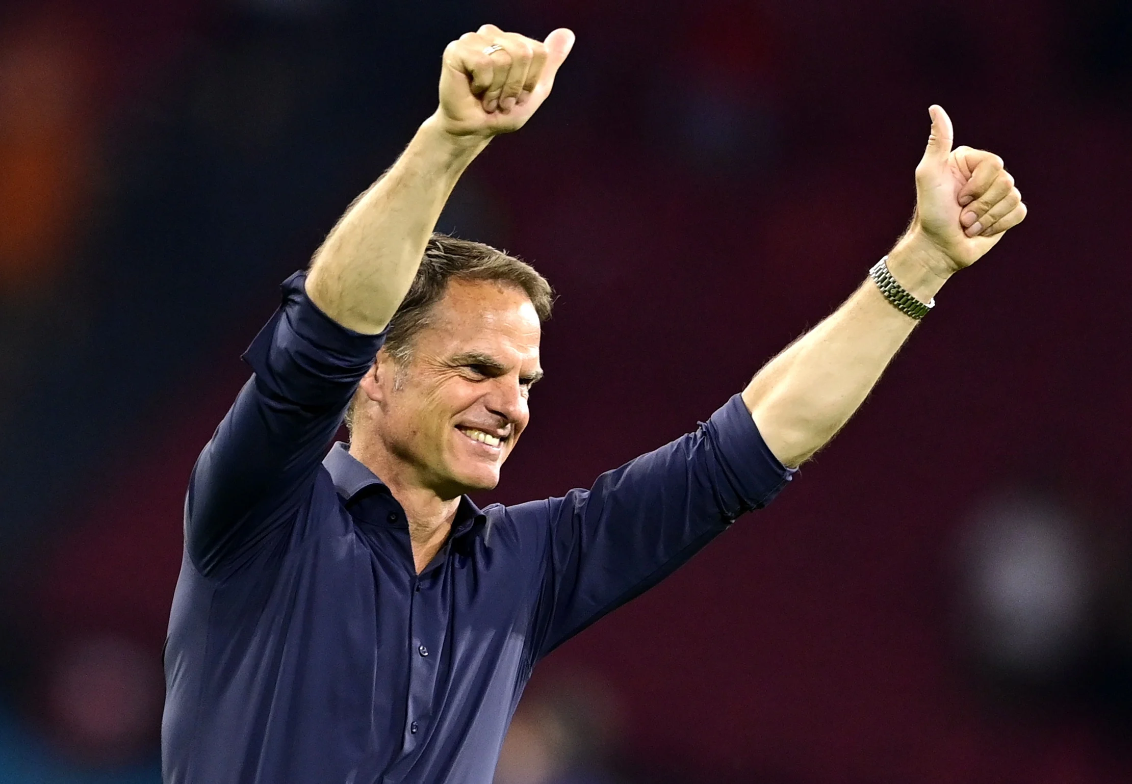 Heugelijk nieuws voor Frank de Boer