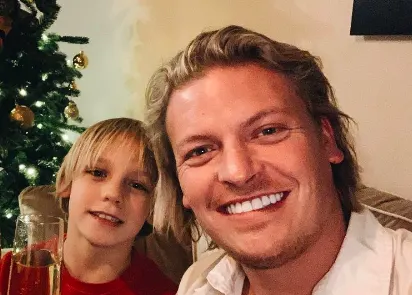 Lief: Thomas Berge eert jarige zoon