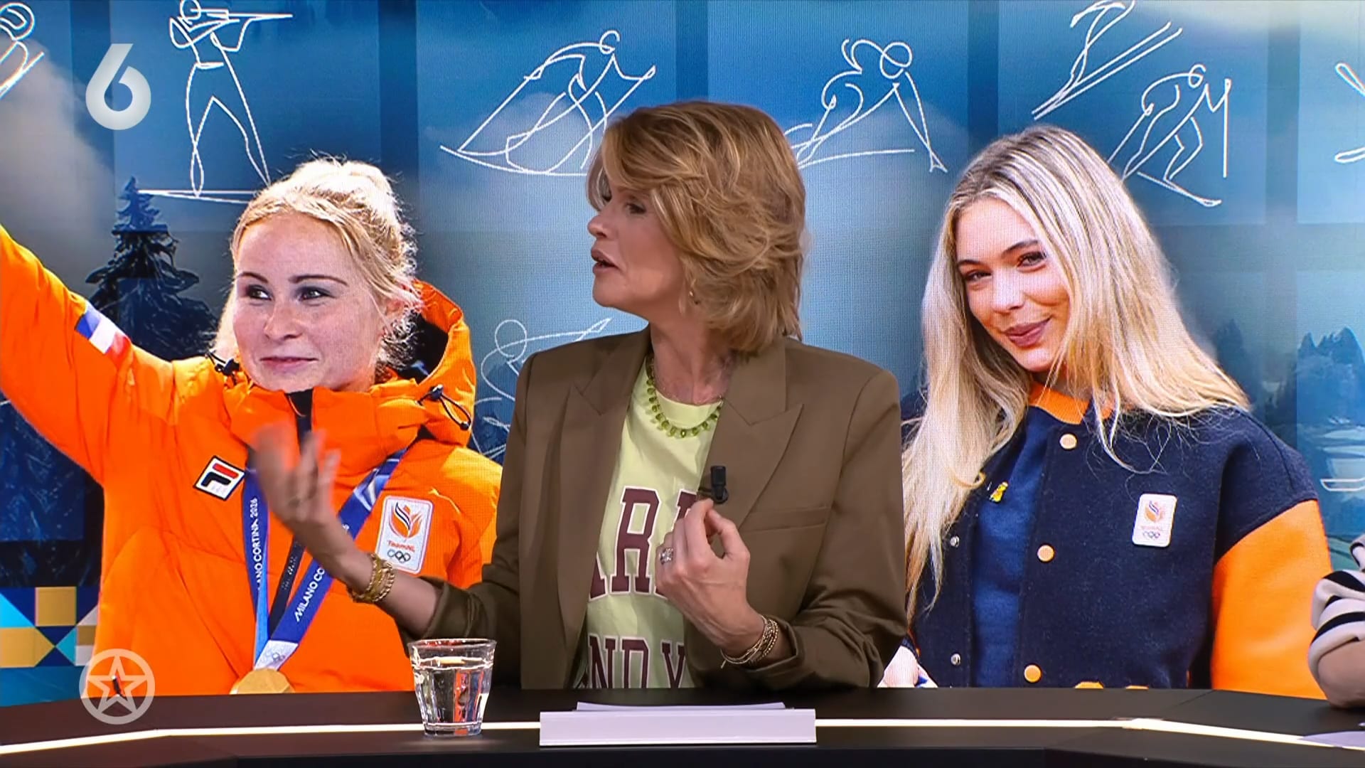 Koning regelt patatje mayo voor olympisch atleten