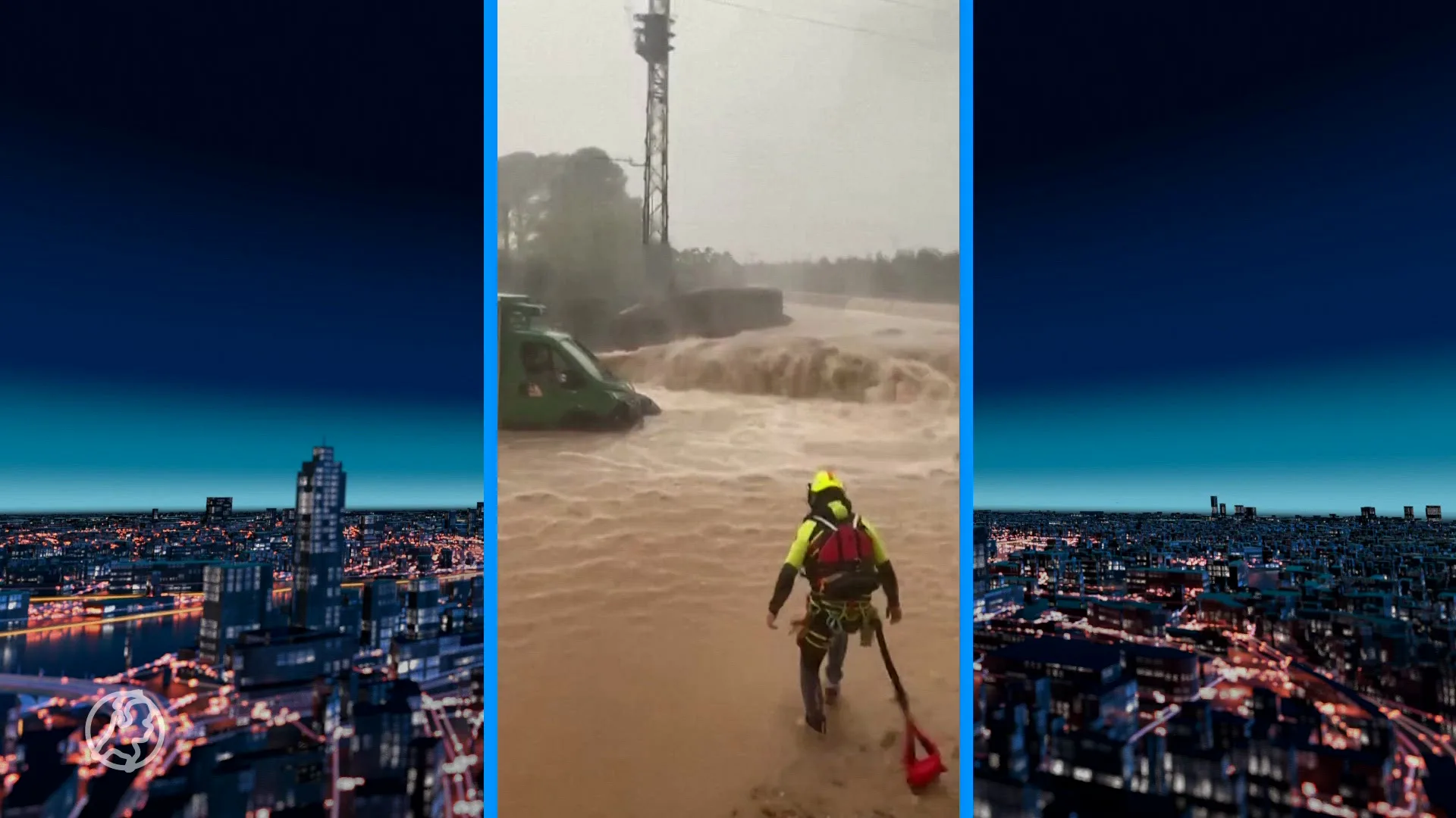 Tientallen doden door noodweer en overstromingen in Spanje